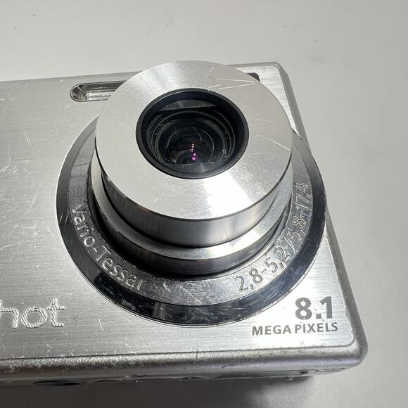 Sony Cyber-shot DSC-W90 8.1MP CCD Carl Zeiss Lens Compact Digital Camera *READ* - Picture 10 of 14